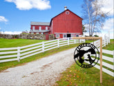Custom Farm Sign, Metal Sign, Family Name Sign, Personalized Farm Sign, Cow, Pig, And Chicken Laser Cut Metal Signs Custom Gift Ideas